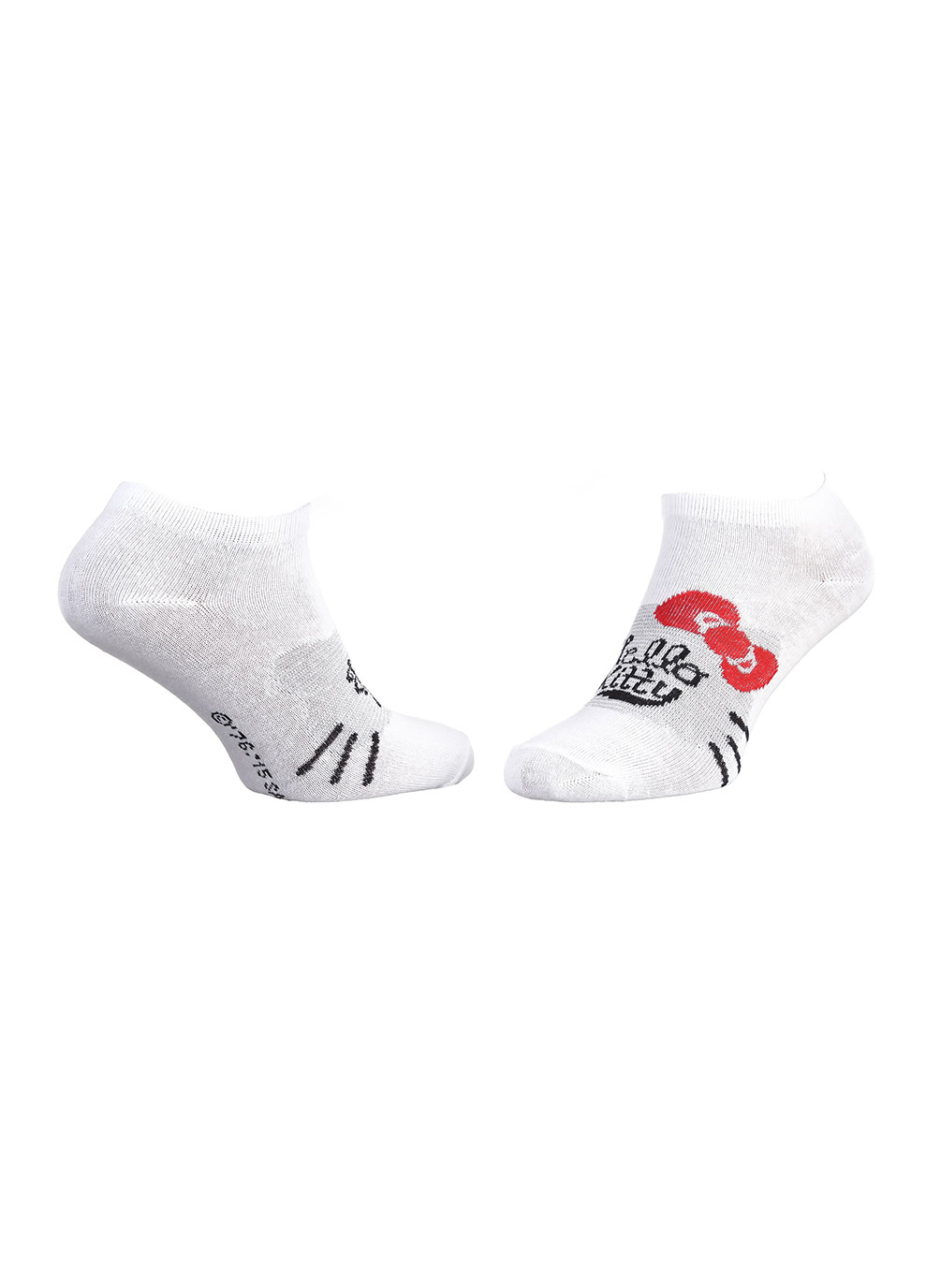 Шкарпетки Socks 1-pack white gray Hello Kitty (260795653)