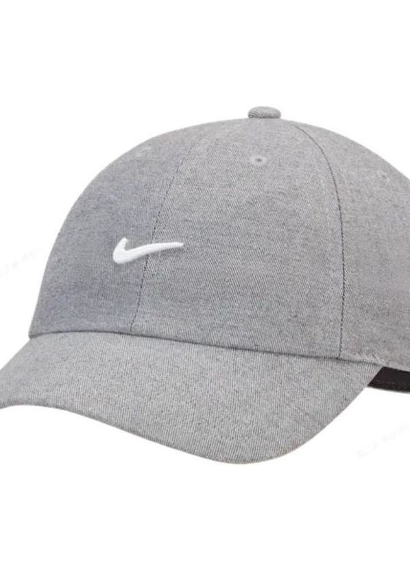 Кепка U NSW H86 NU CAP серый Unisex MISC Nike (261766154)