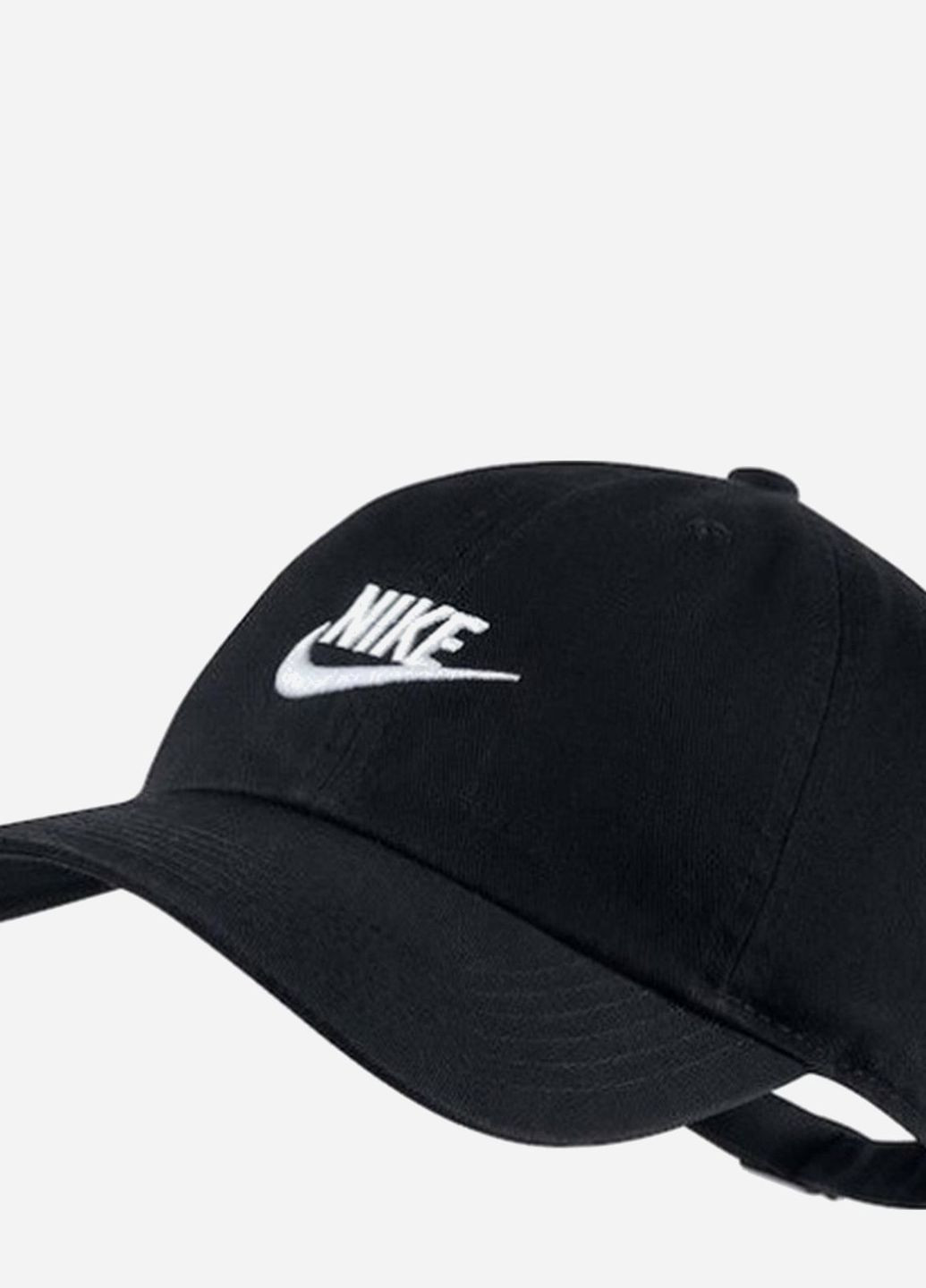 Кепка Y NK H86 CAP FUTURA чорний Дитяча MISC Nike (261766223)