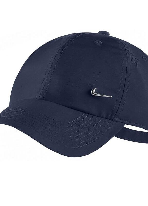 Кепка Y NK H86 CAP METAL SWOOSH темно-синій Дитяча MISC Nike (261766591)