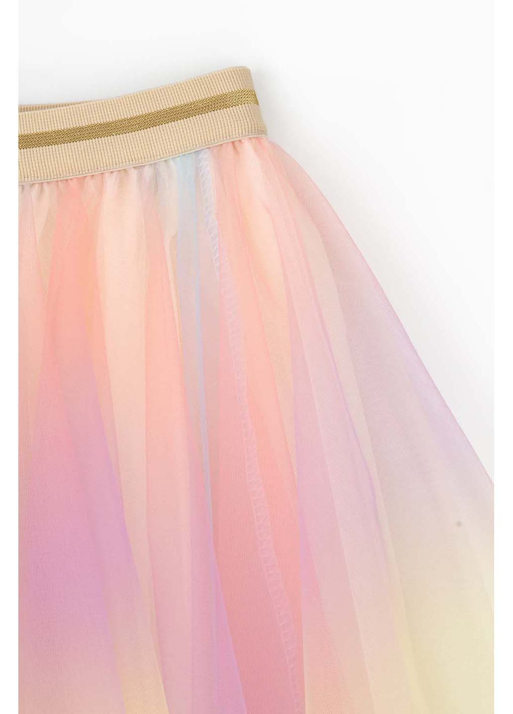 Разноцветная кэжуал юбка XZKAMI