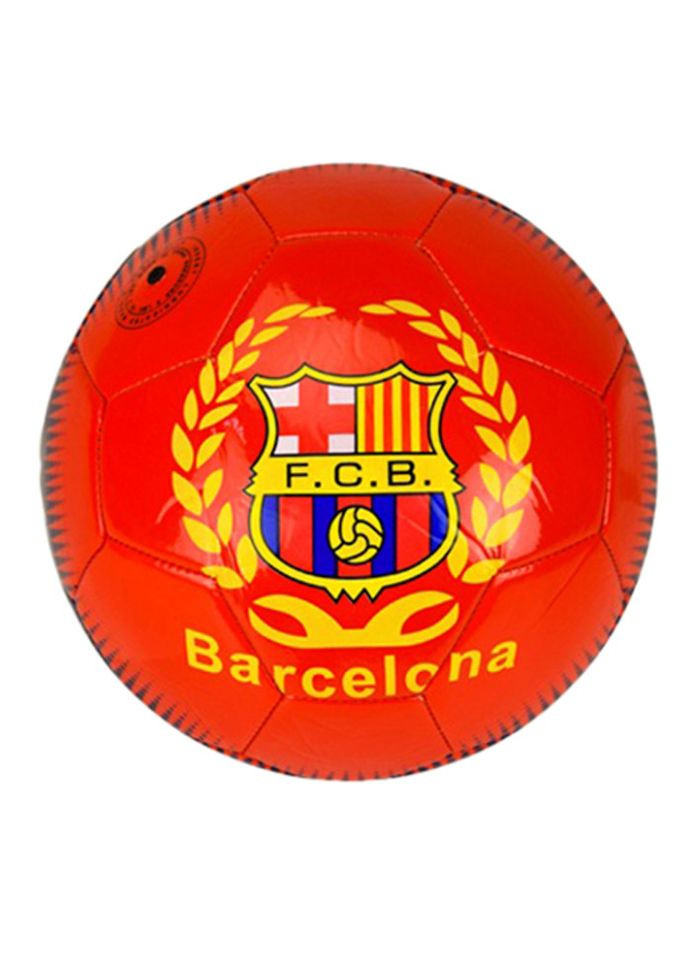 Мяч футбольный FB20128 диаметр 21 см (Красный ) Bambi (260942187)