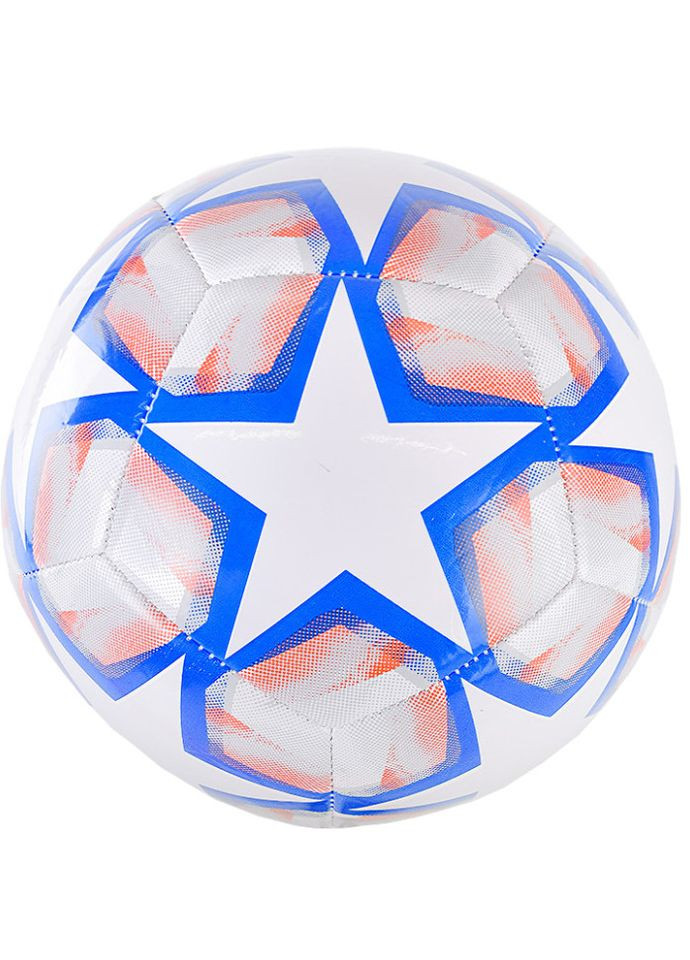 М'яч футбольний FB2225 діаметр 21 см (Помаранчевий) Bambi (260942158)