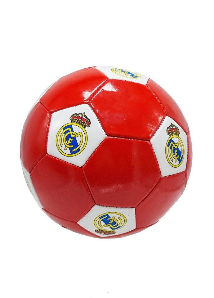 Мяч футбольный YW0244 диаметр 21,3 см (Бело-красный) Bambi (260942205)