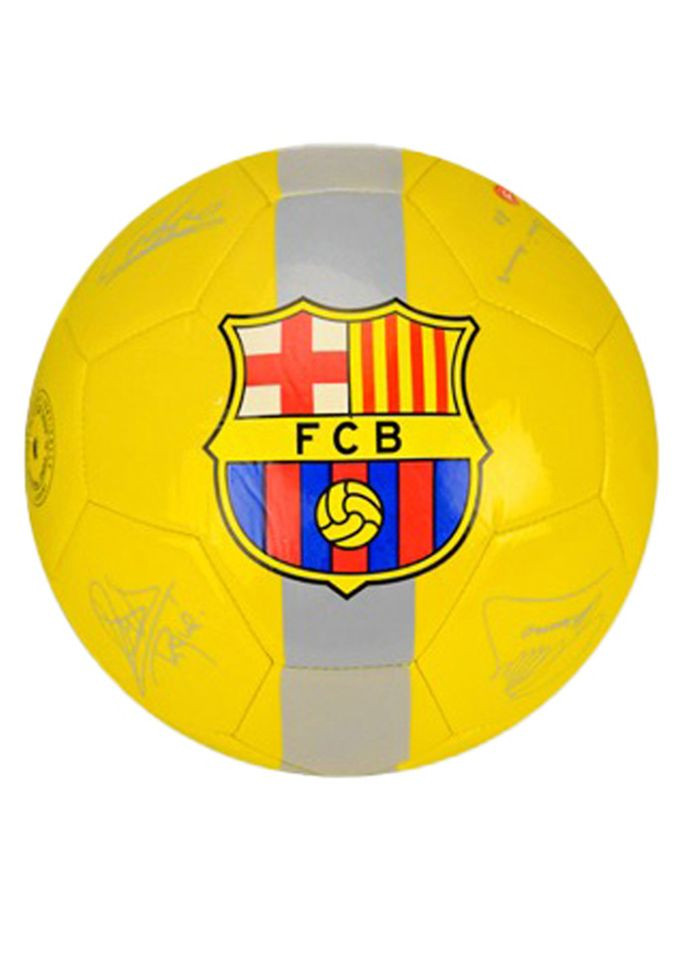 Мяч футбольный FB20127 диаметр 21 см (Желтый ) Bambi (260942230)