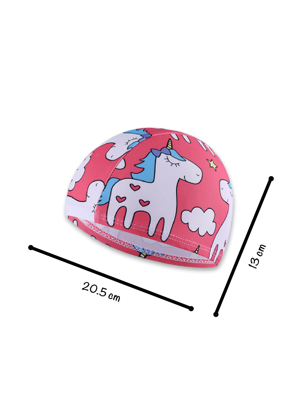 Шапочка для плавания тканевая для детей от 0,7-3 лет универсальная No Brand шапочка (260946862)