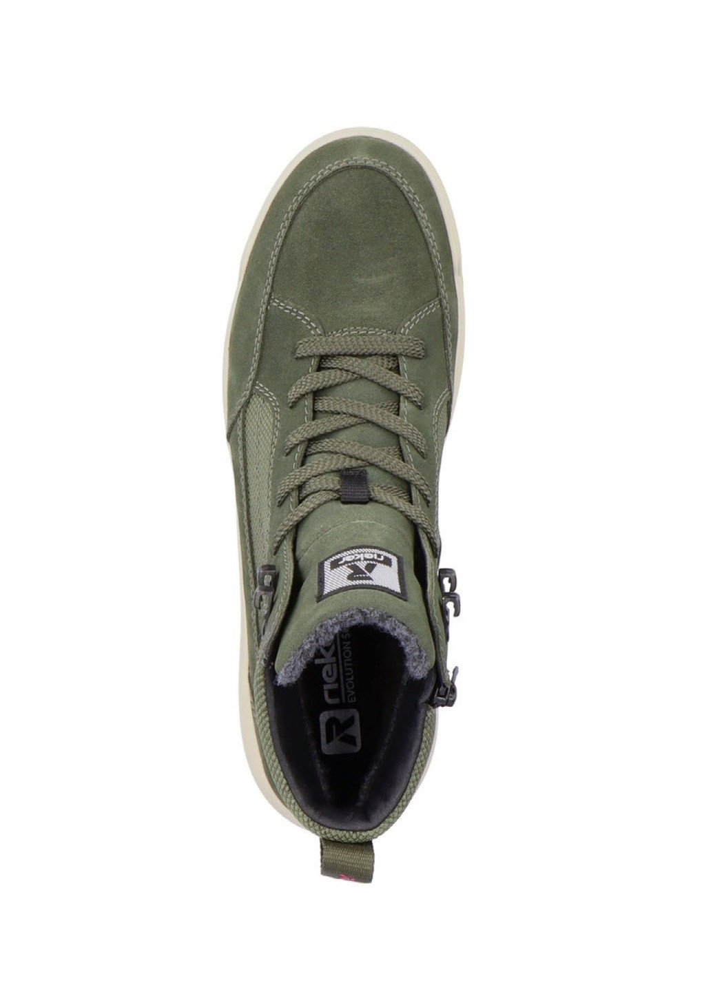 Зеленые осенние ботинки Rieker