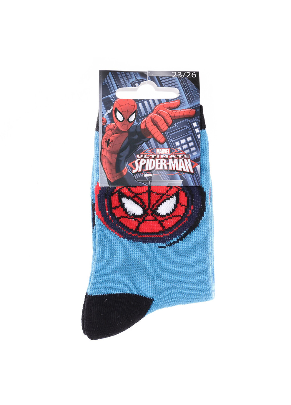 Шкарпетки Spider Man Head Spiderman light blue Marvel (260943347)