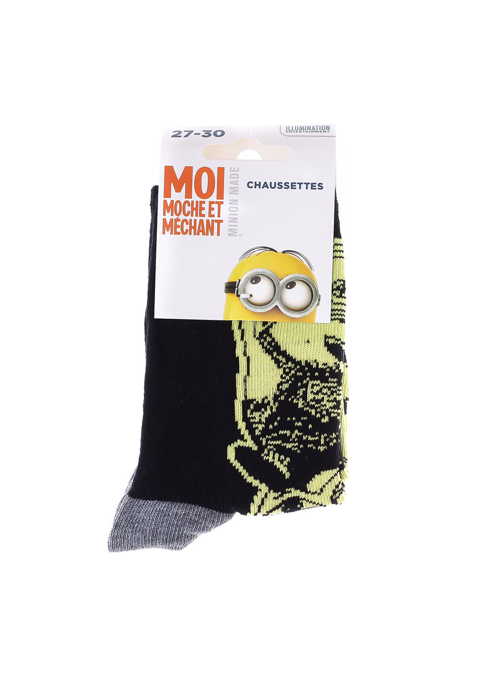 Носки Minion Bob Big black/gray Minions (260943097)