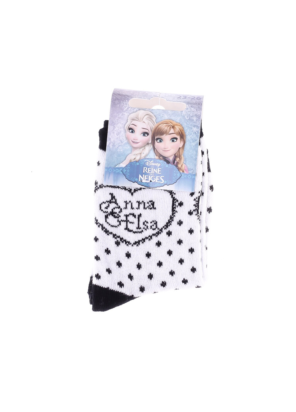 Шкарпетки Frozen Anna And Elsa white/black Disney (260944105)