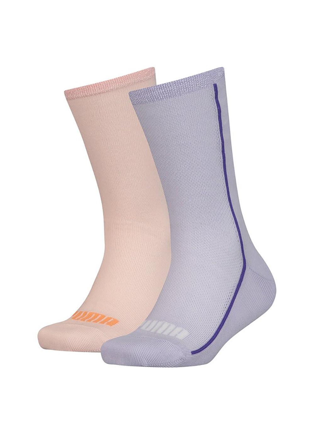 Шкарпетки Girls' Mesh Socks 2-pack orange/purple Puma (260943818)