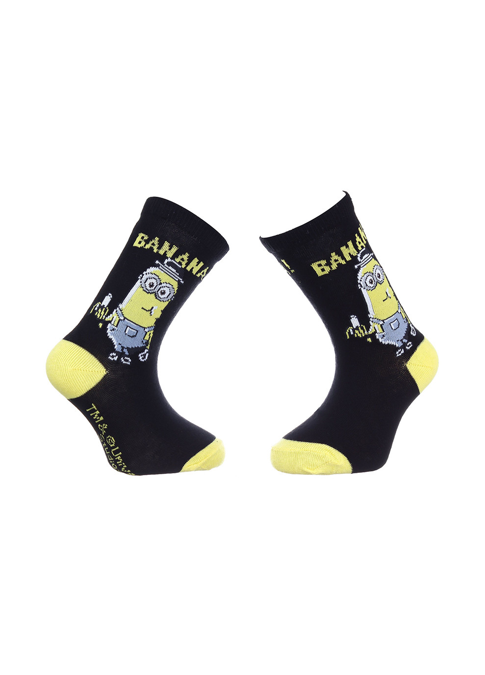Шкарпетки Minion And Banana black/yellow Minions (260943528)
