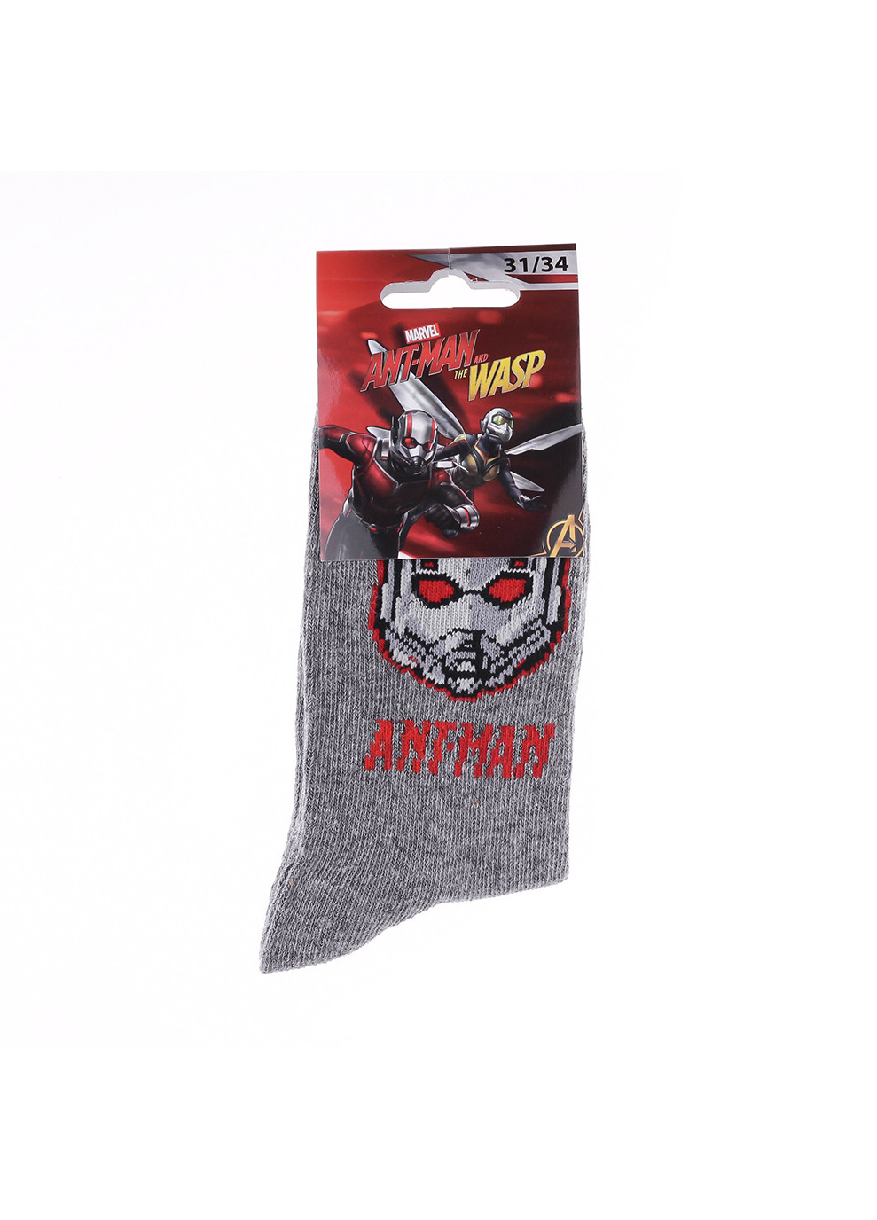 Шкарпетки Tete Ant-Man gray Marvel (260943344)