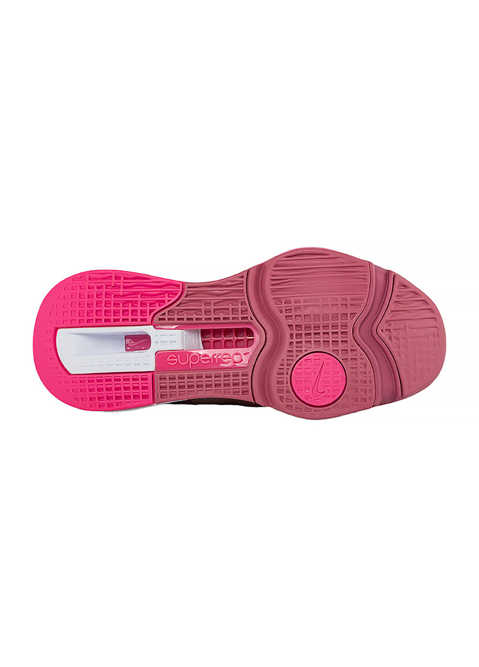 Розовые демисезонные женские кроссовки air zoom superrep 3 розовый Nike
