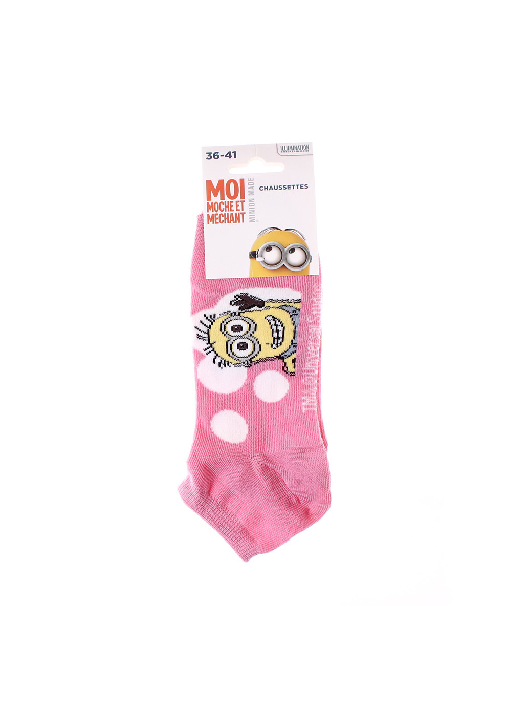 Шкарпетки Minion In Bubble 1-pack pink Minions (260943529)