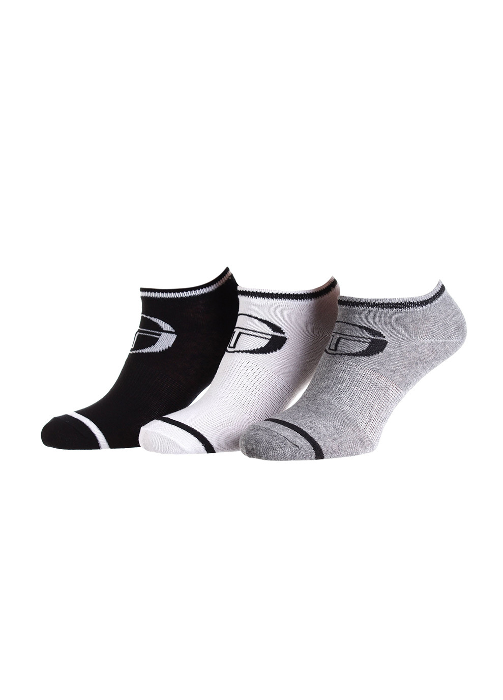 Шкарпетки 3-pack black/gray/white Sergio Tacchini (260943029)