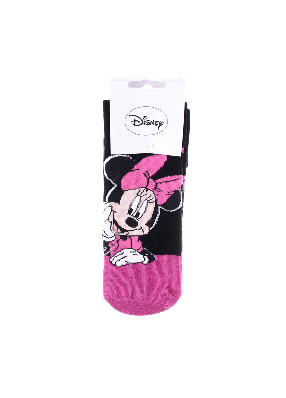 Шкарпетки Minnie Head On Hand 1-pack black/pink Disney (260943770)
