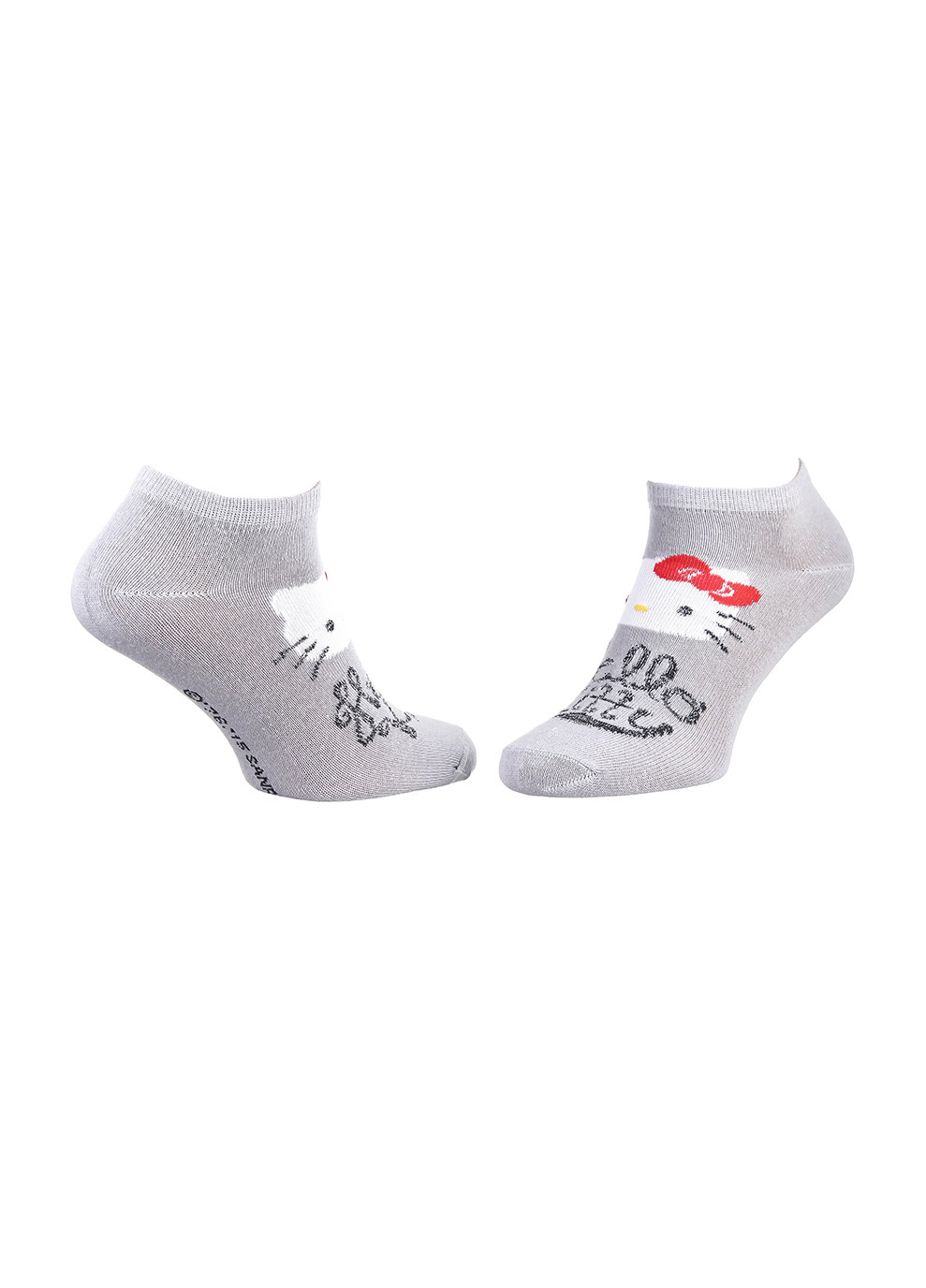Шкарпетки Socks 1-pack light gray Hello Kitty (260943362)