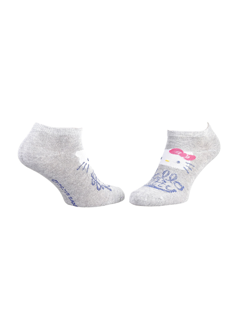 Носки Socks 1-pack gray Hello Kitty (260942943)
