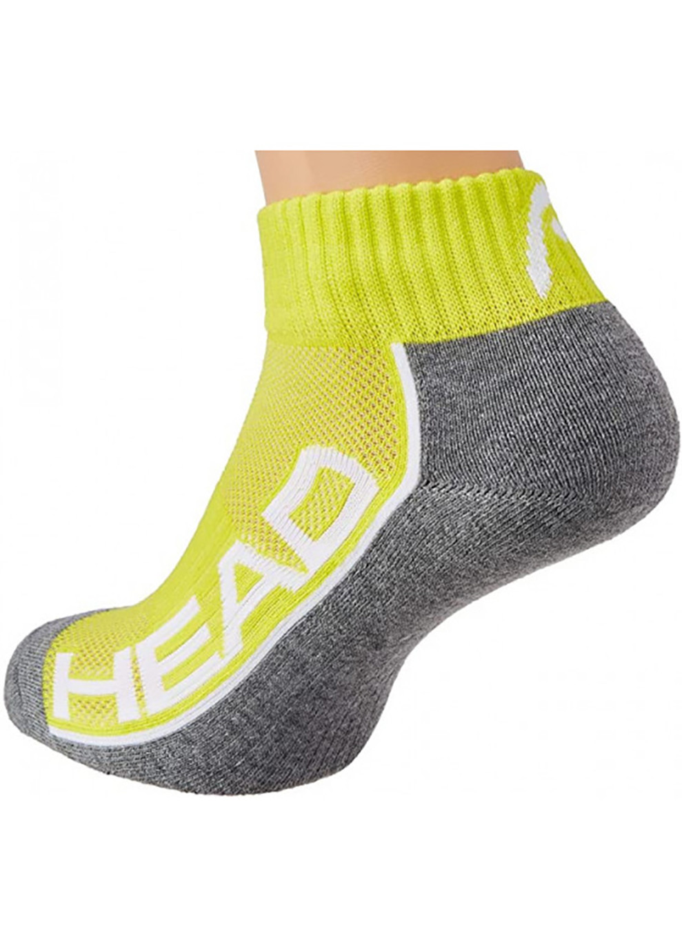 Шкарпетки PERFORMANCE QUARTER 2P UNISEX Білий; Сірий; Жовтий Head (260943117)
