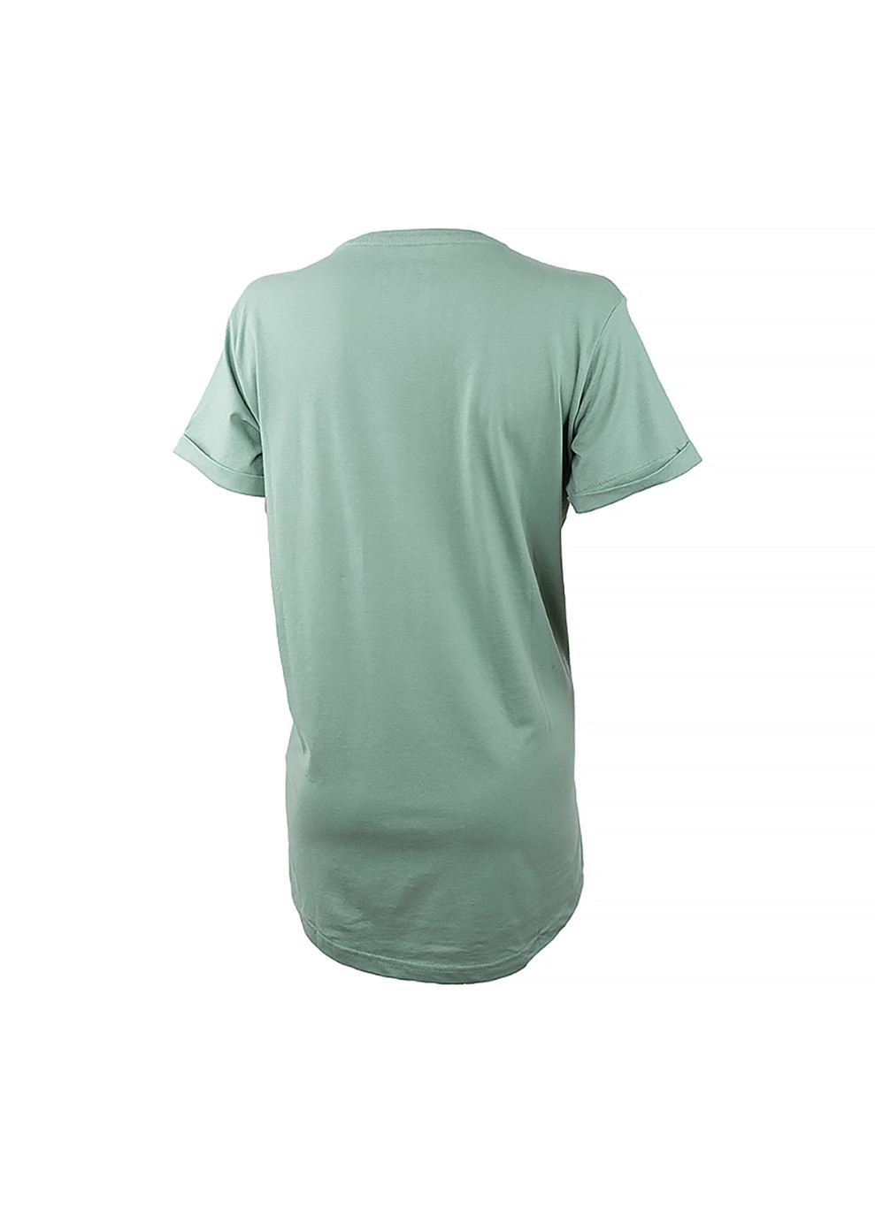 Женская Футболка T-SHIRT OVERSIZE Striped Print Turn Хаки Jeep - (260942594)