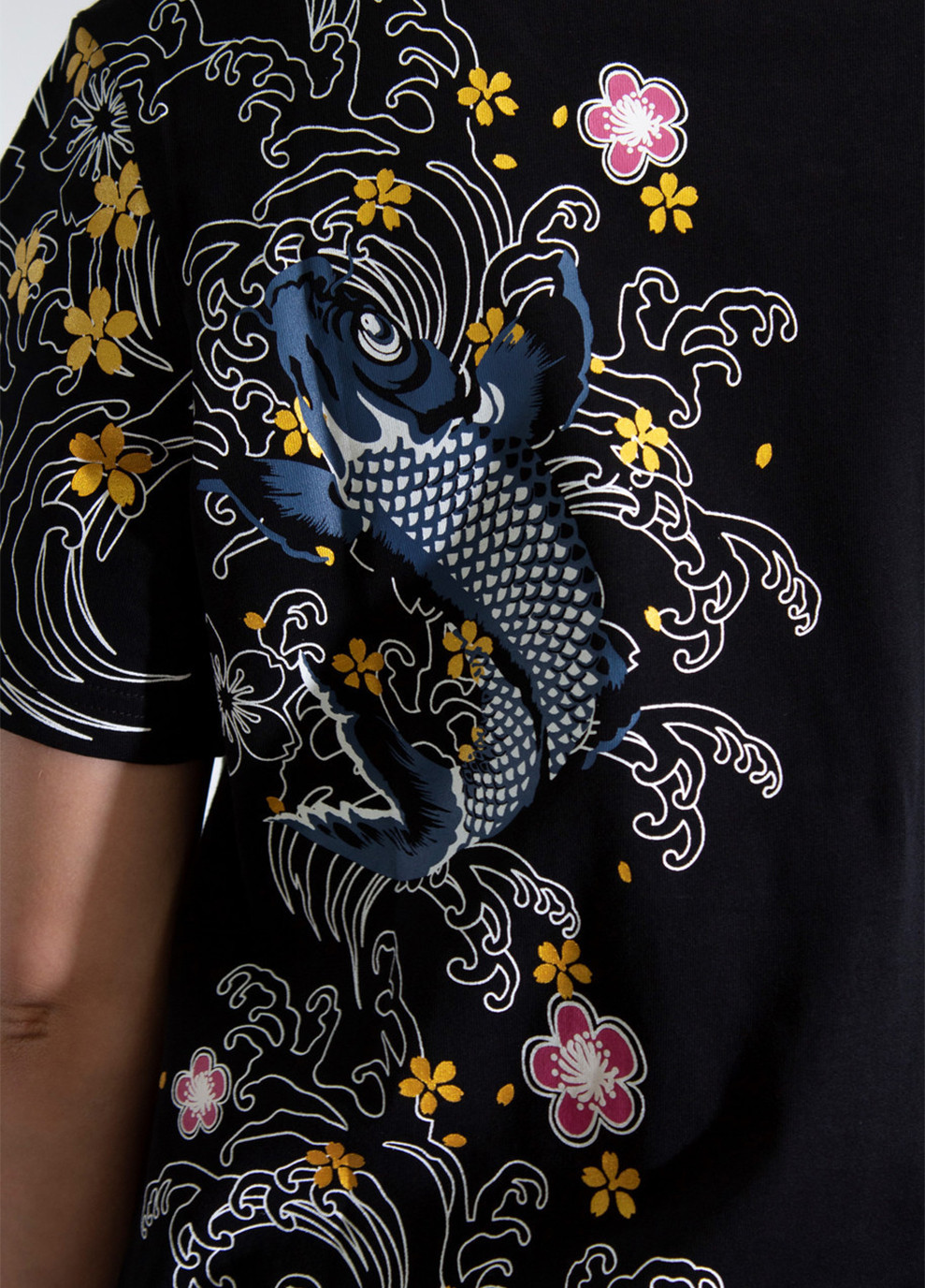 Женская Футболка Heady Waves Black No Brand - (260943501)