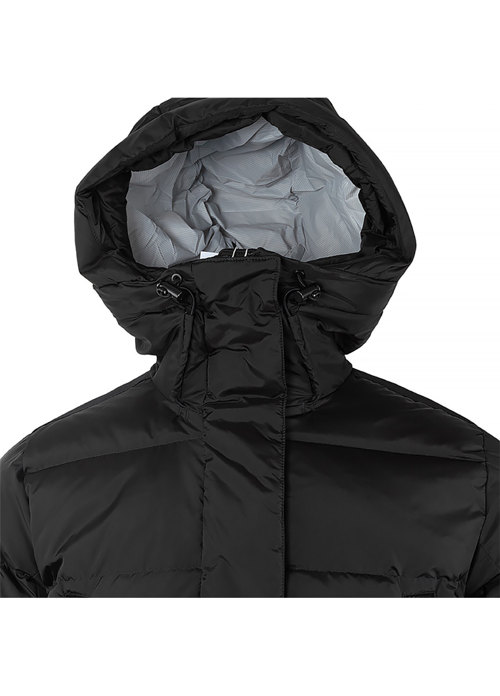 Черная зимняя женская куртка arctic patrol h2 flow parka черный Helly Hansen