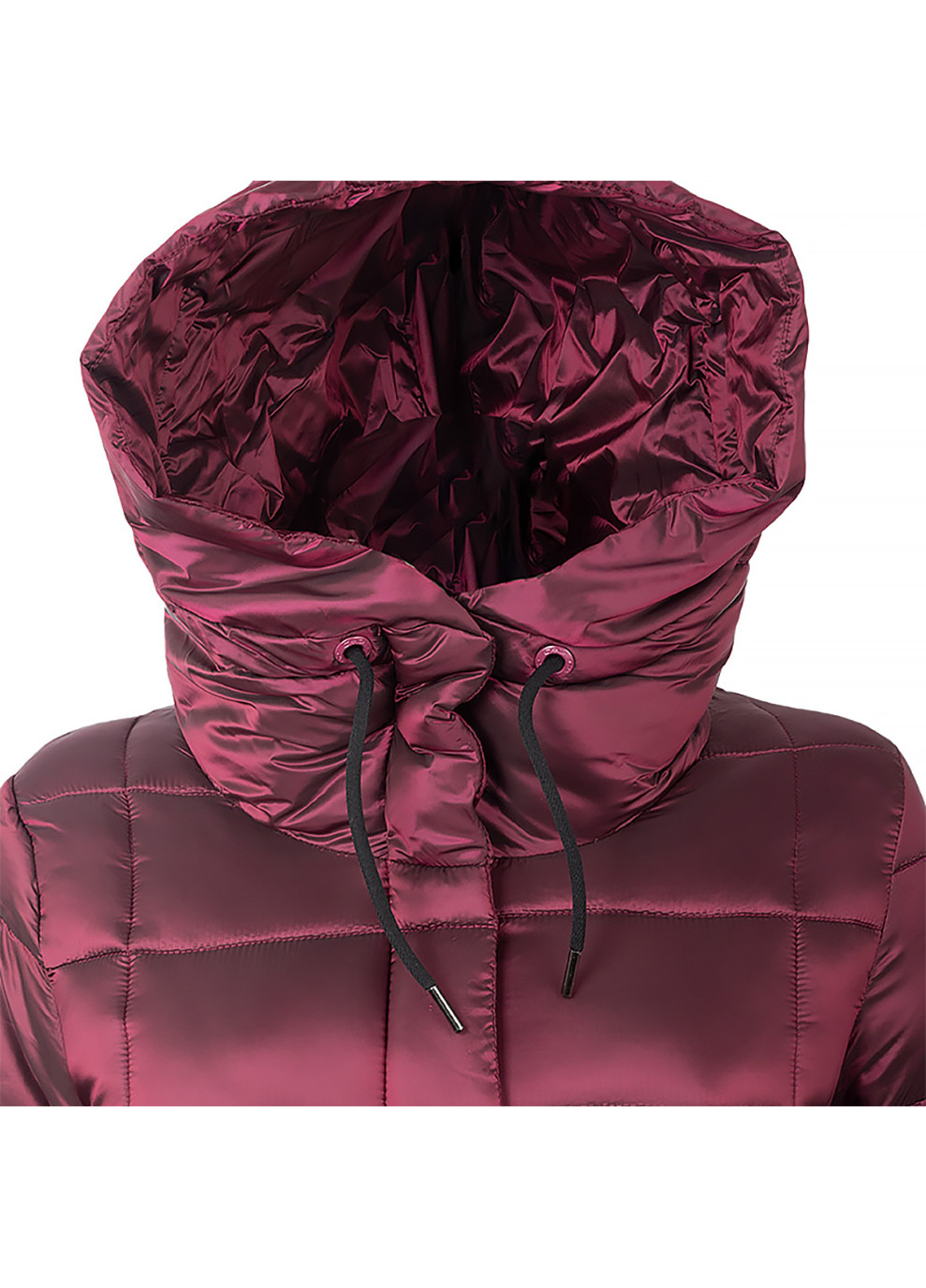 Бордовая зимняя женская куртка coat fix hood бордовый CMP