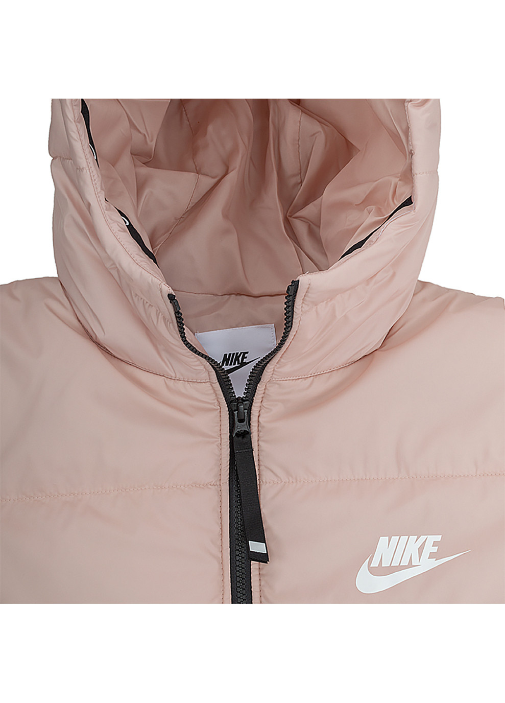 Розовая демисезонная женская куртка w nsw tf rpl classic hd parka розовый Nike