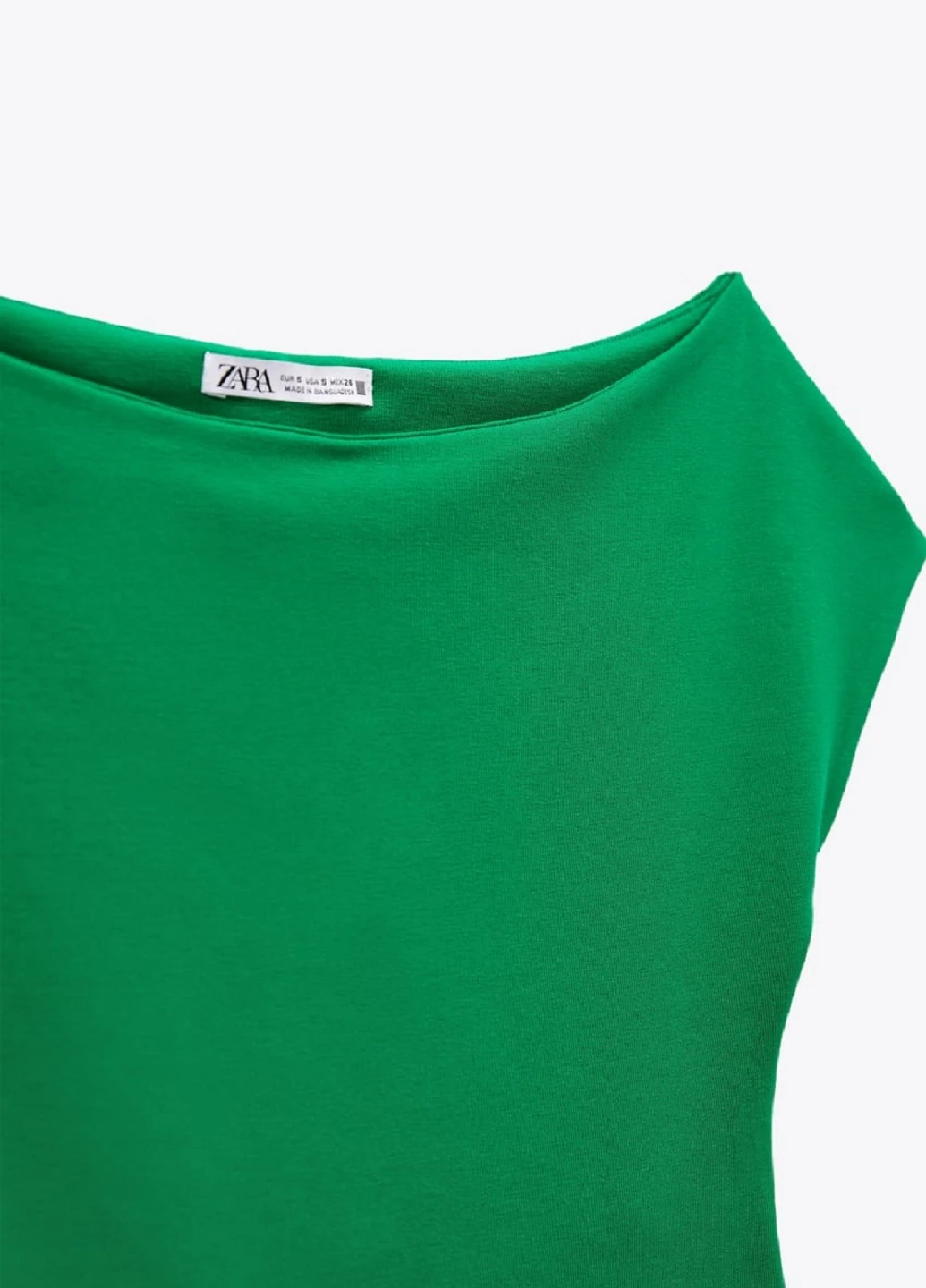 Зелена вечірня сукня Zara однотонна