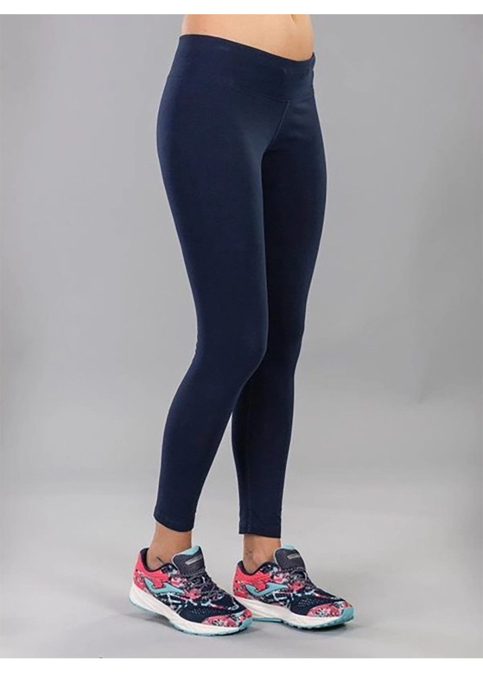 Темно-синие демисезонные женские спортивные леггинсы latino ii темно-синий Joma