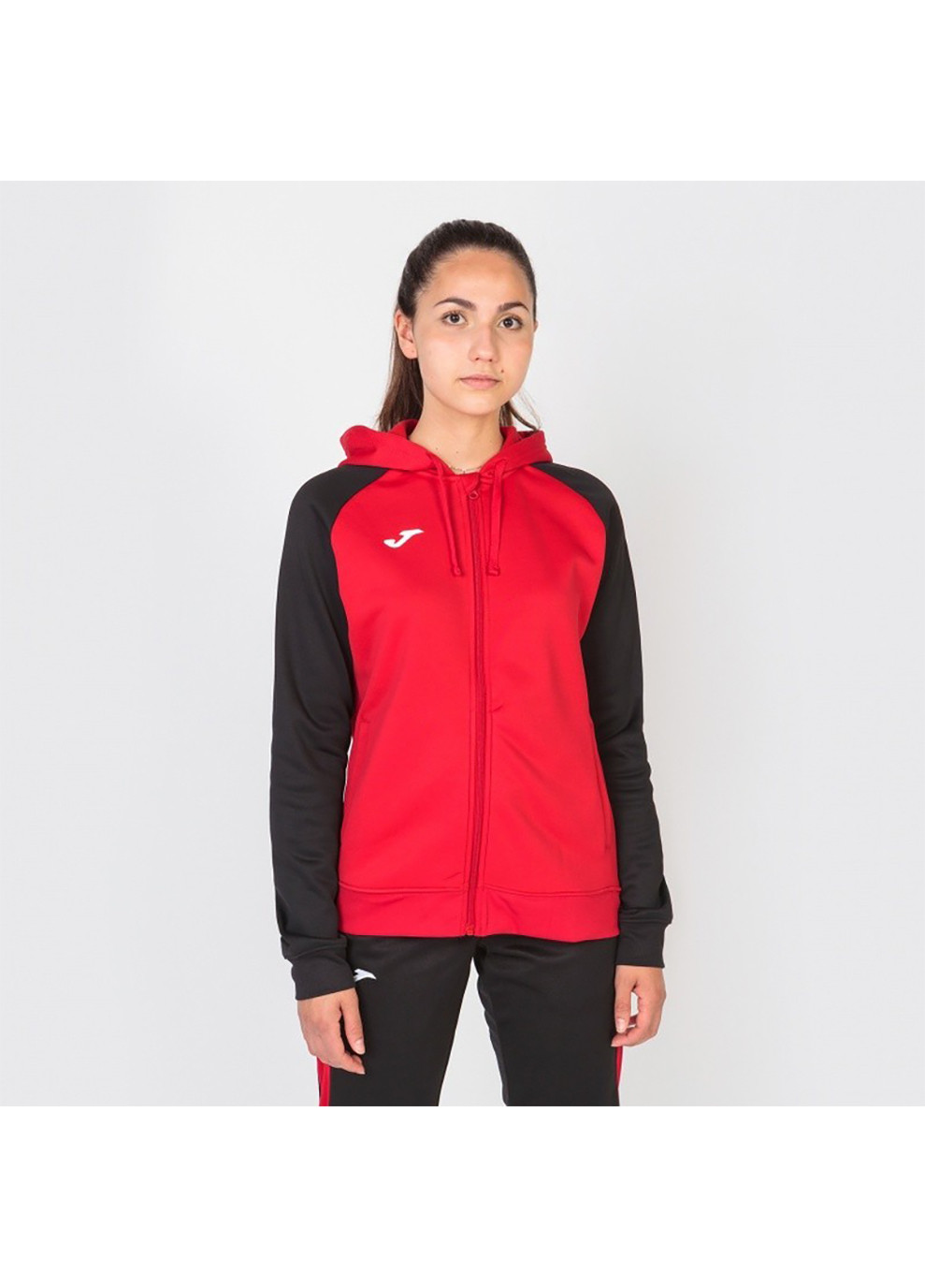 Женская спортивная кофта ACADEY IV ZIP-UP HOODIE красный Joma (260946420)