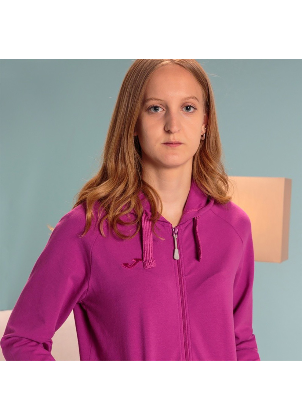 Женская спортивная кофта CORINTO HOODIE JACKET фиолетовый Joma (260946464)