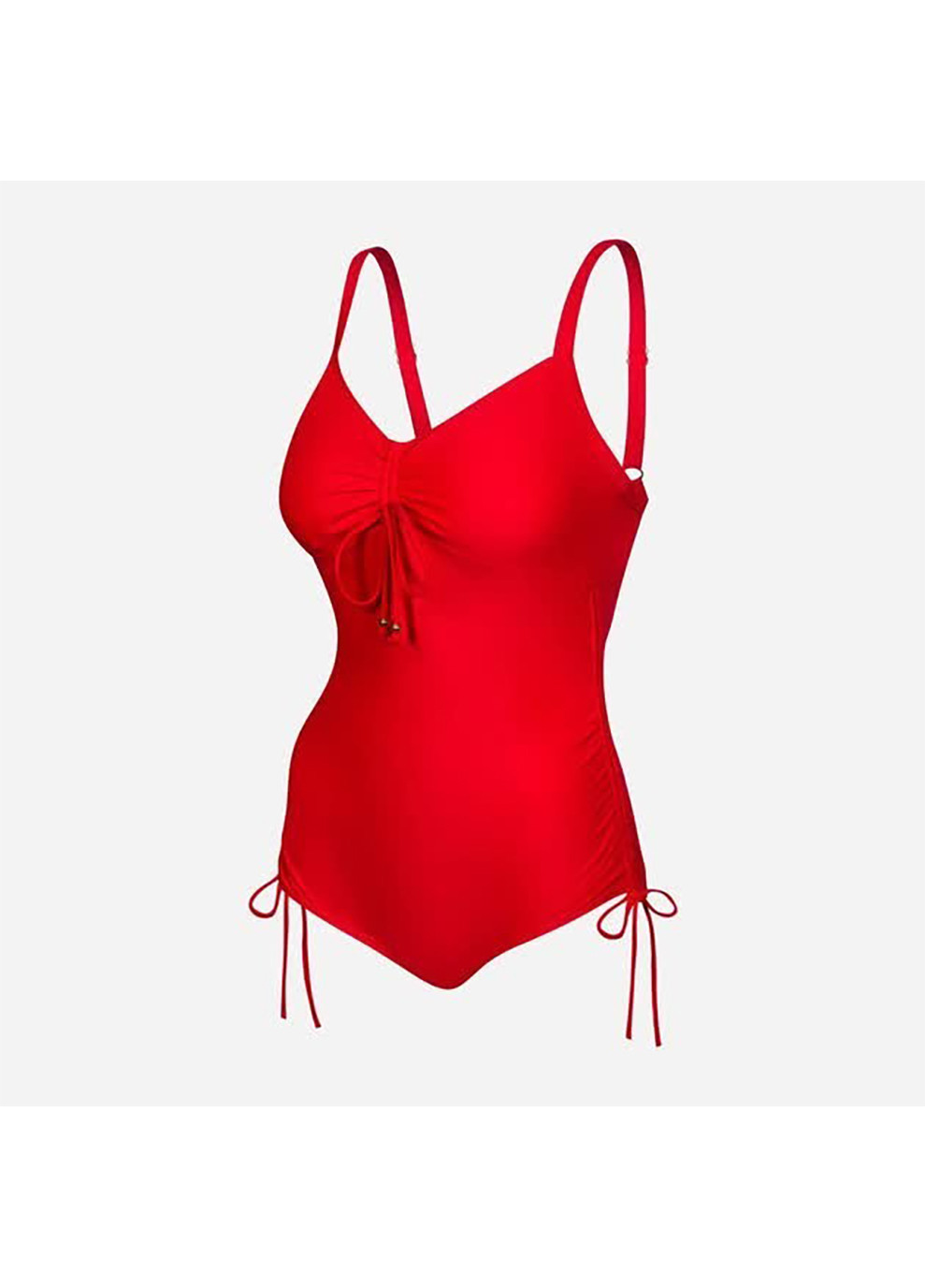 Красный демисезонный купальник закрытый для женщин alexa 9817 красный жен Aqua Speed