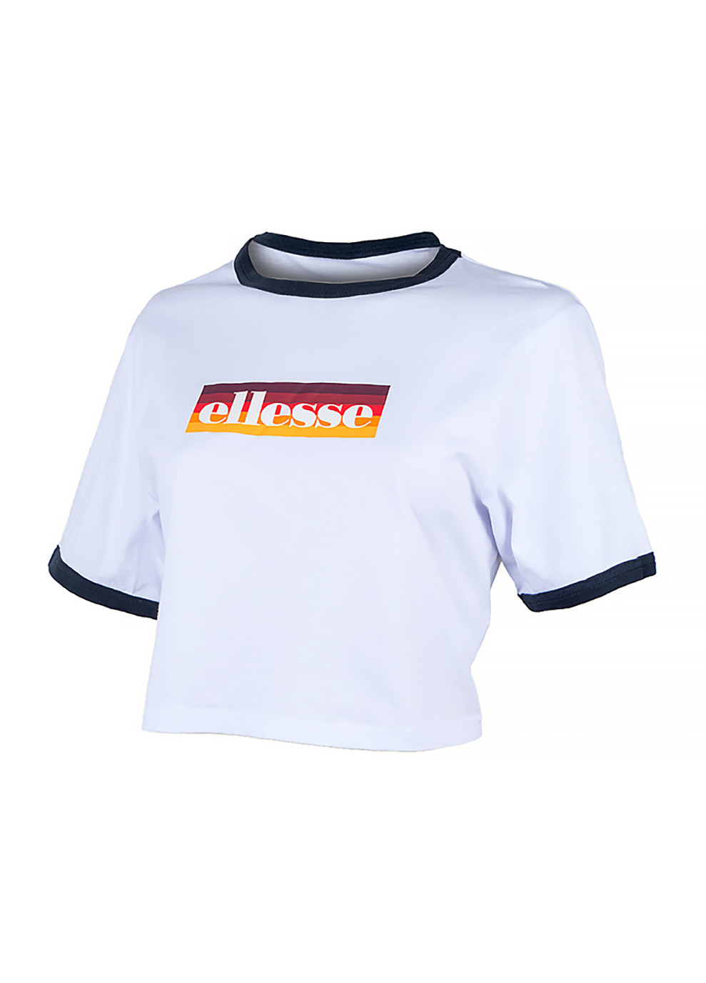 Женская Футболка Flide Crop Белый Ellesse - (260956299)