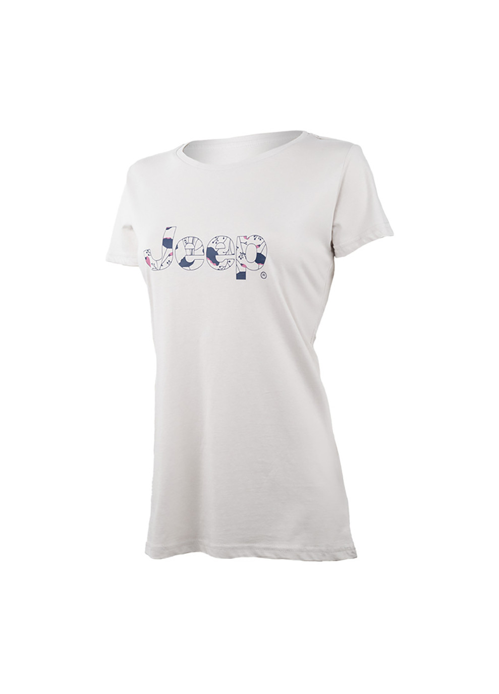 Жіноча Футболка T-SHIRT Botanical Print J22W Сірий Jeep - (260956101)