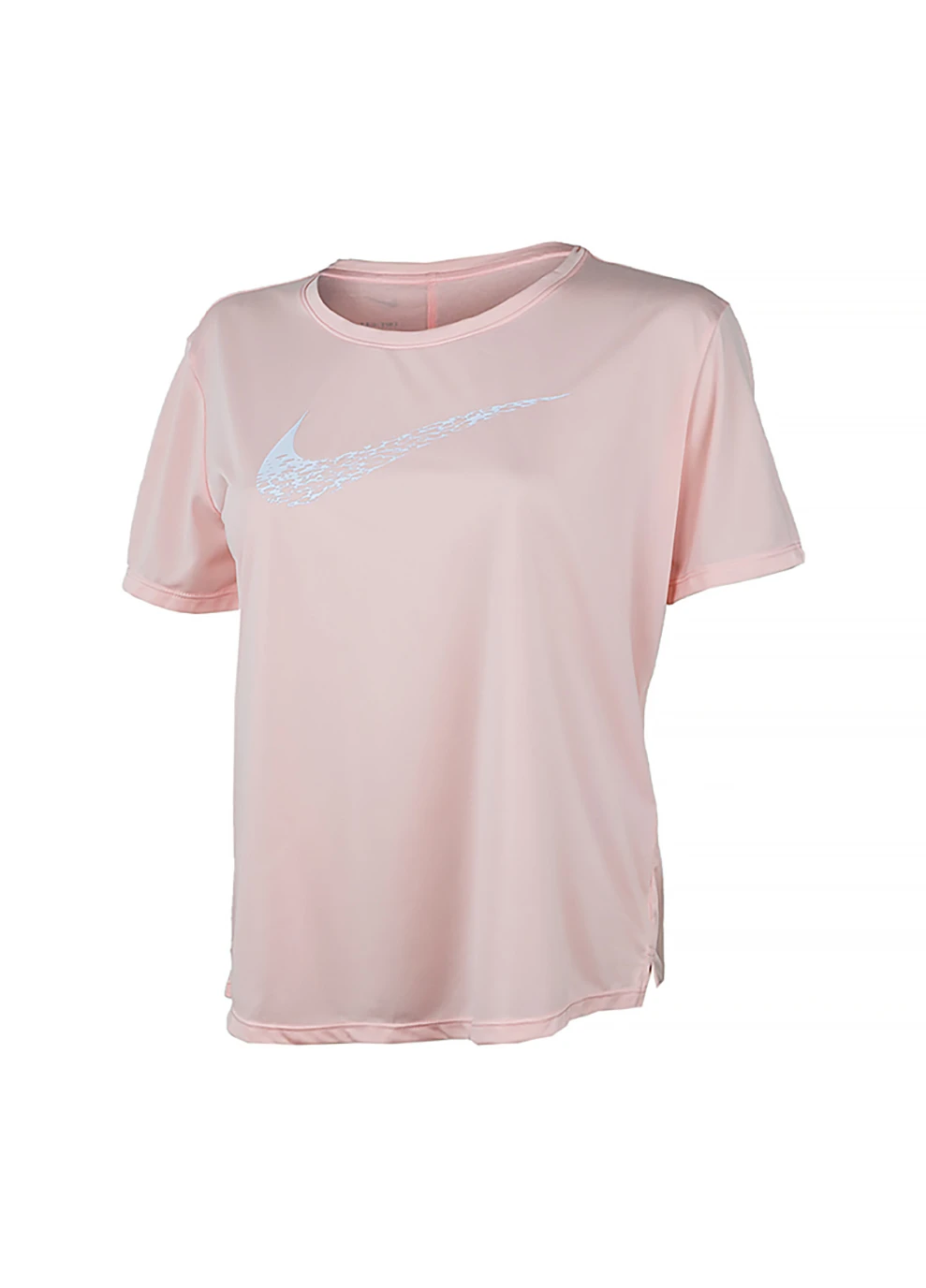 Жіноча Футболка W NK SWOOSH RUN SS TOP Рожевий Nike - (260955755)