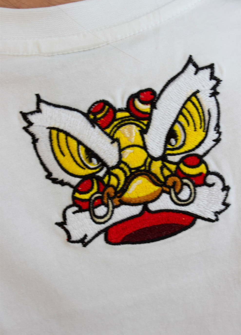 Белая демисезон женская футболка golden dragon white No Brand