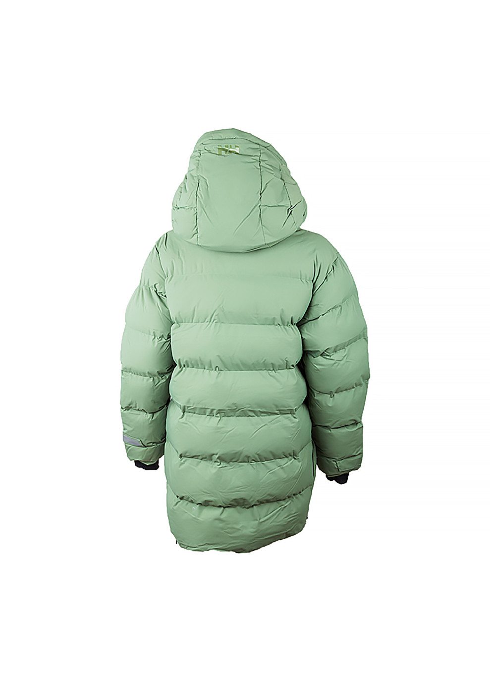 Зеленая зимняя женская куртка w aspire puffy parka зеленый Helly Hansen