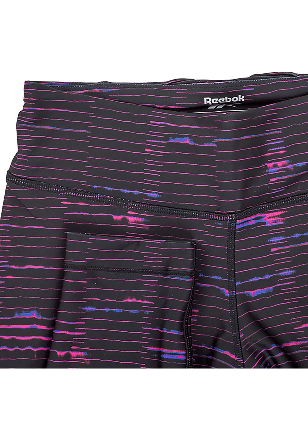 Жіночі Лосіни TS RUN LUX BOLD TIGHT-AOP Чорний Reebok (260956378)