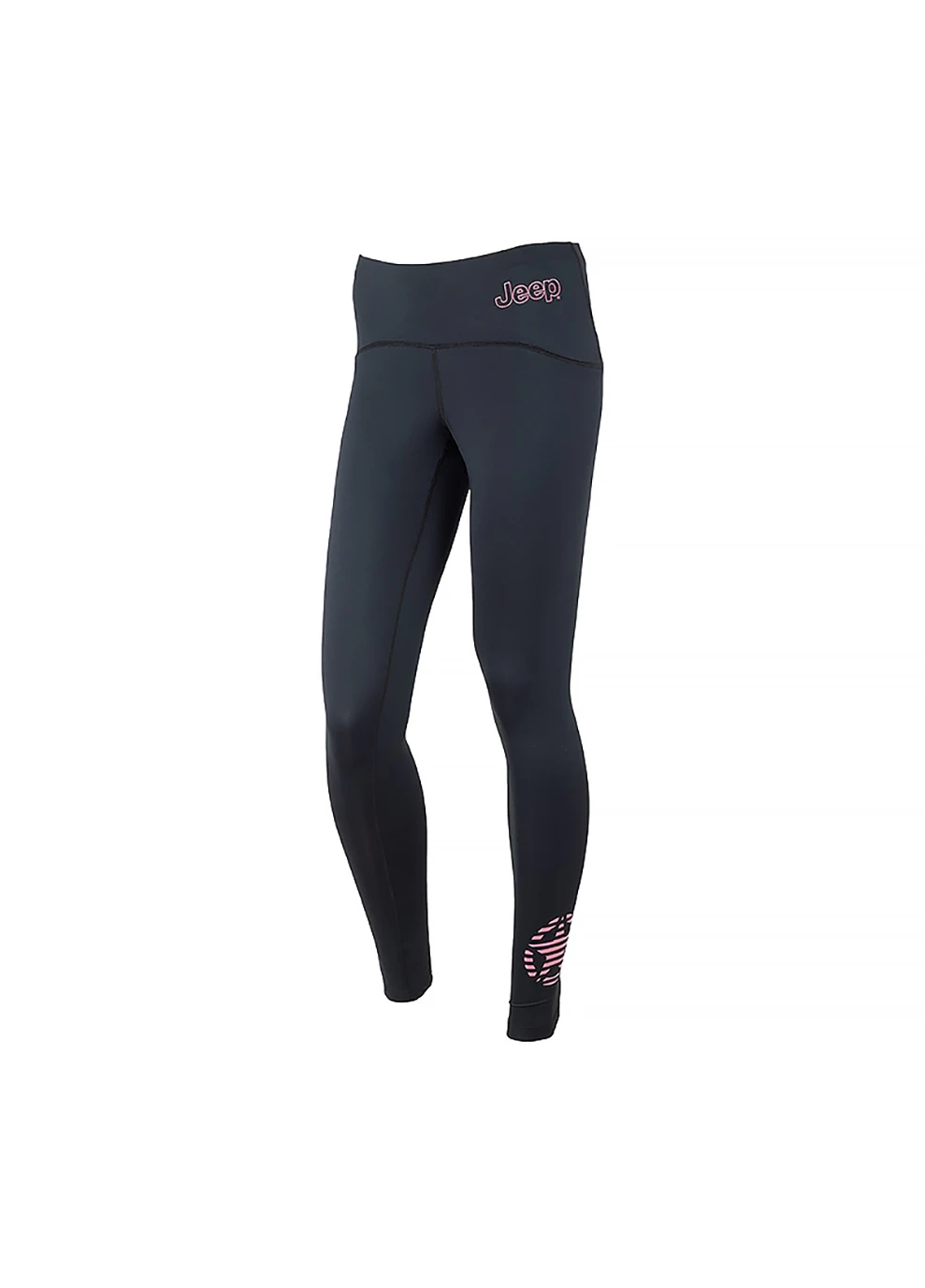 Женские Лосины LEGGINGS STAR Striped Leg Print J22W Черный Jeep (260956111)