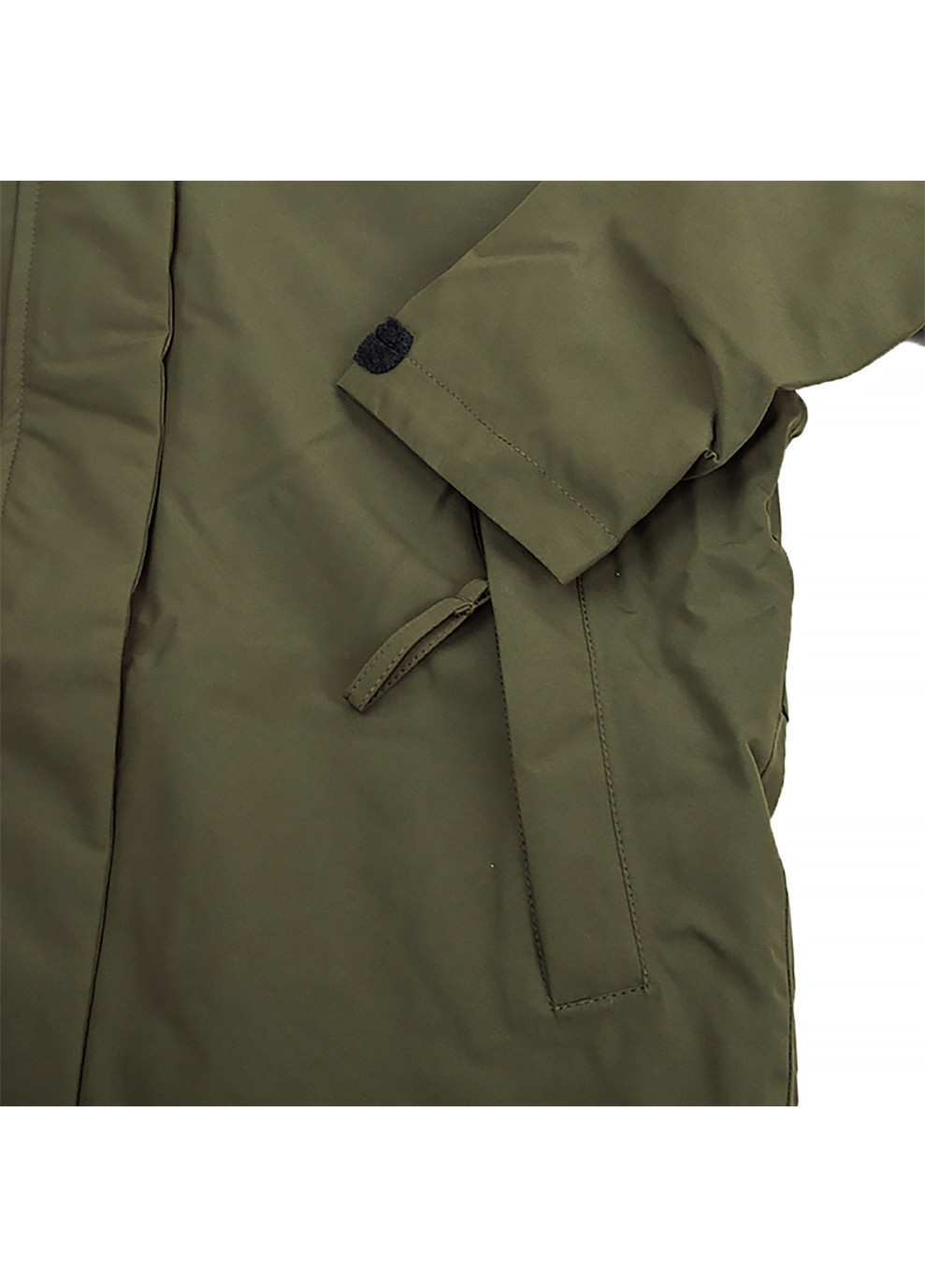 Оливковая (хаки) демисезонная женская куртка w mono material ins rain coat хаки Helly Hansen