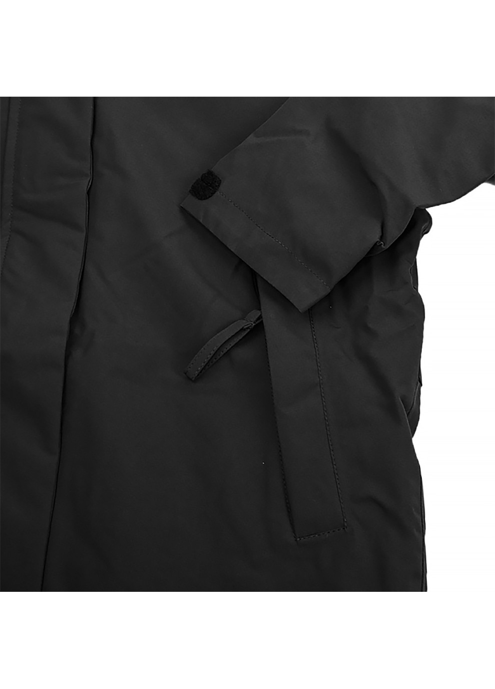 Черная демисезонная женская куртка w mono material ins rain coat черный Helly Hansen
