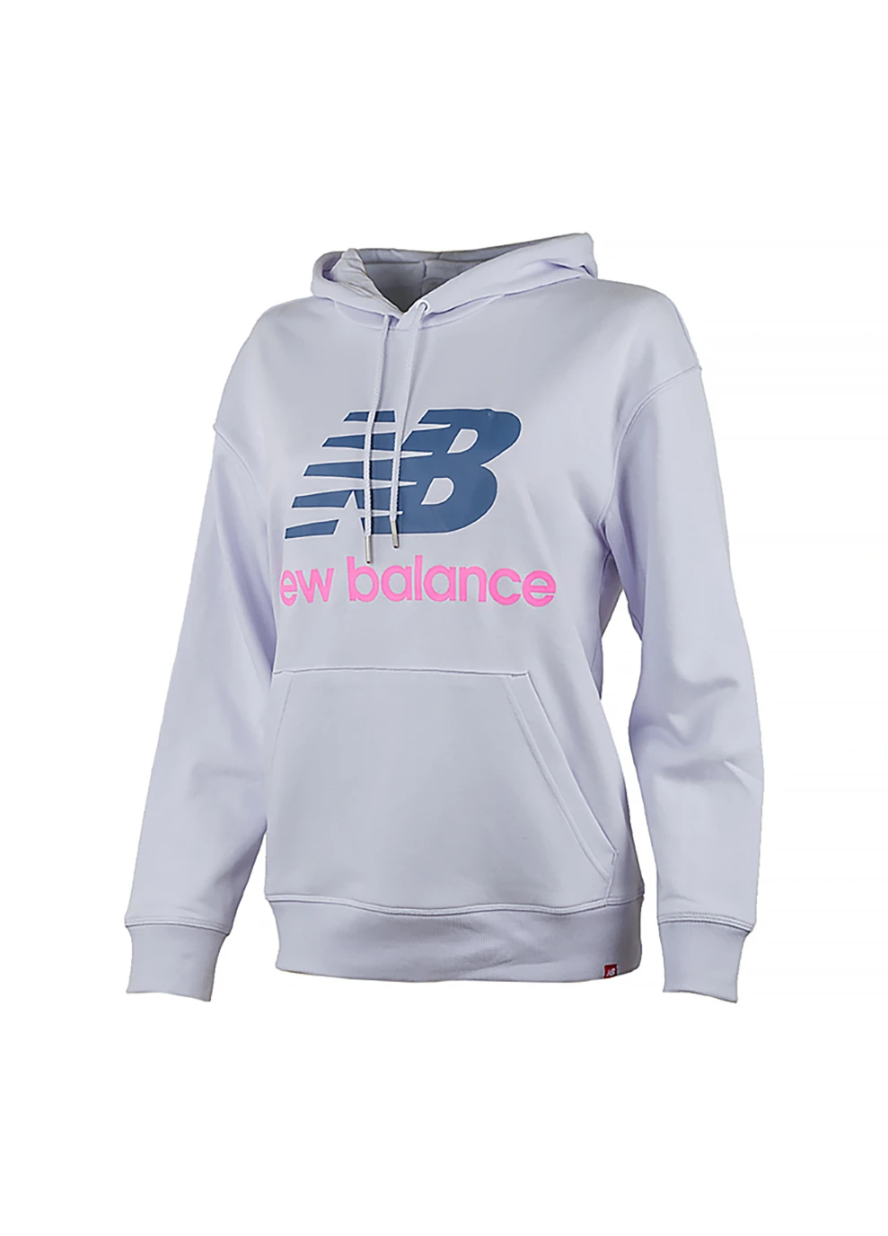 Жіноче Худі Essentials Stacked Logo Ovszd Фіолетовий New Balance (260956360)
