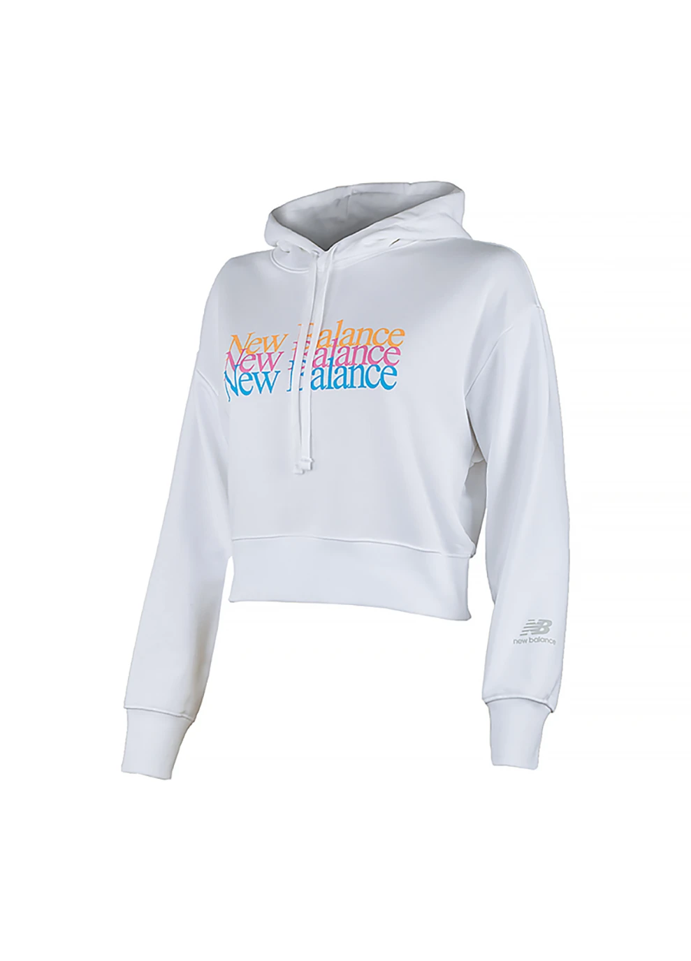 Женское Худи Essentials Celebrate Белый New Balance (260956780)
