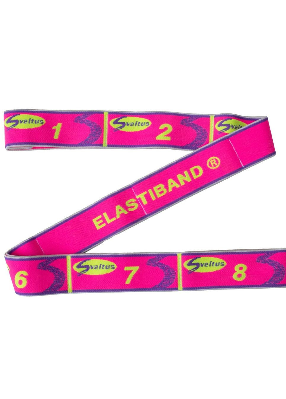 Эспандер для фитнеса розовый, 15 кг (SLTS-0121) Sveltus original elastiband (260948154)