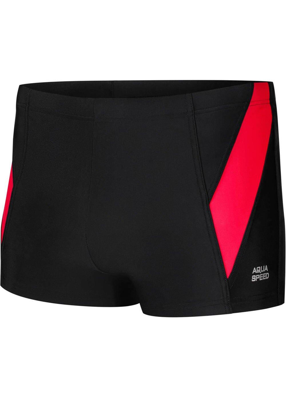 Мужские черные спортивные плавки-шорты для мужчин aqua peed logan 8034 черный, красный Aqua Speed