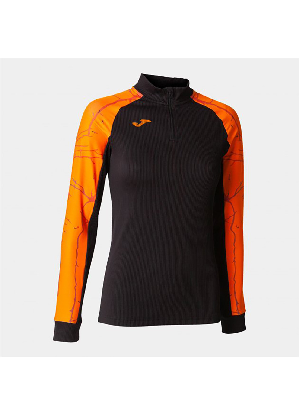Женская спортивная кофта Elite IX Черный, Оранжевый Joma (260955965)
