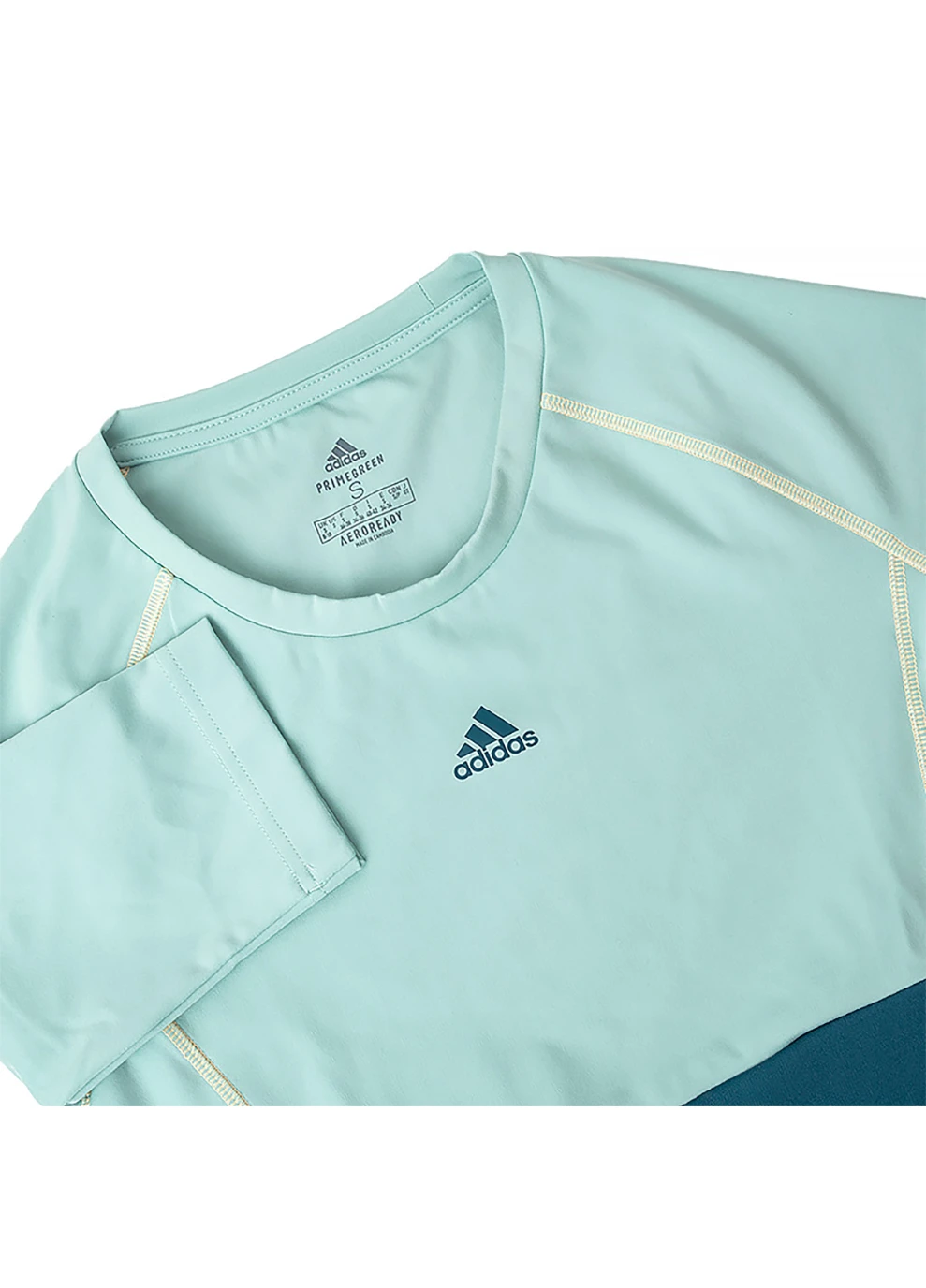 Жіночий Топ W SPRT4IA CROP Бірюзовий adidas (260956027)