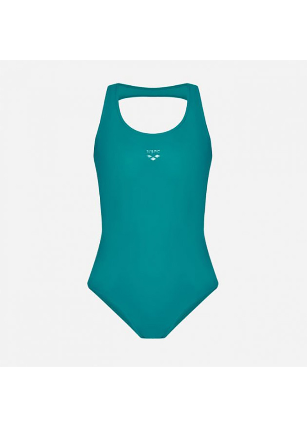 Зеленый демисезонный купальник слитный женский solid o back swimsuit зеленый Arena